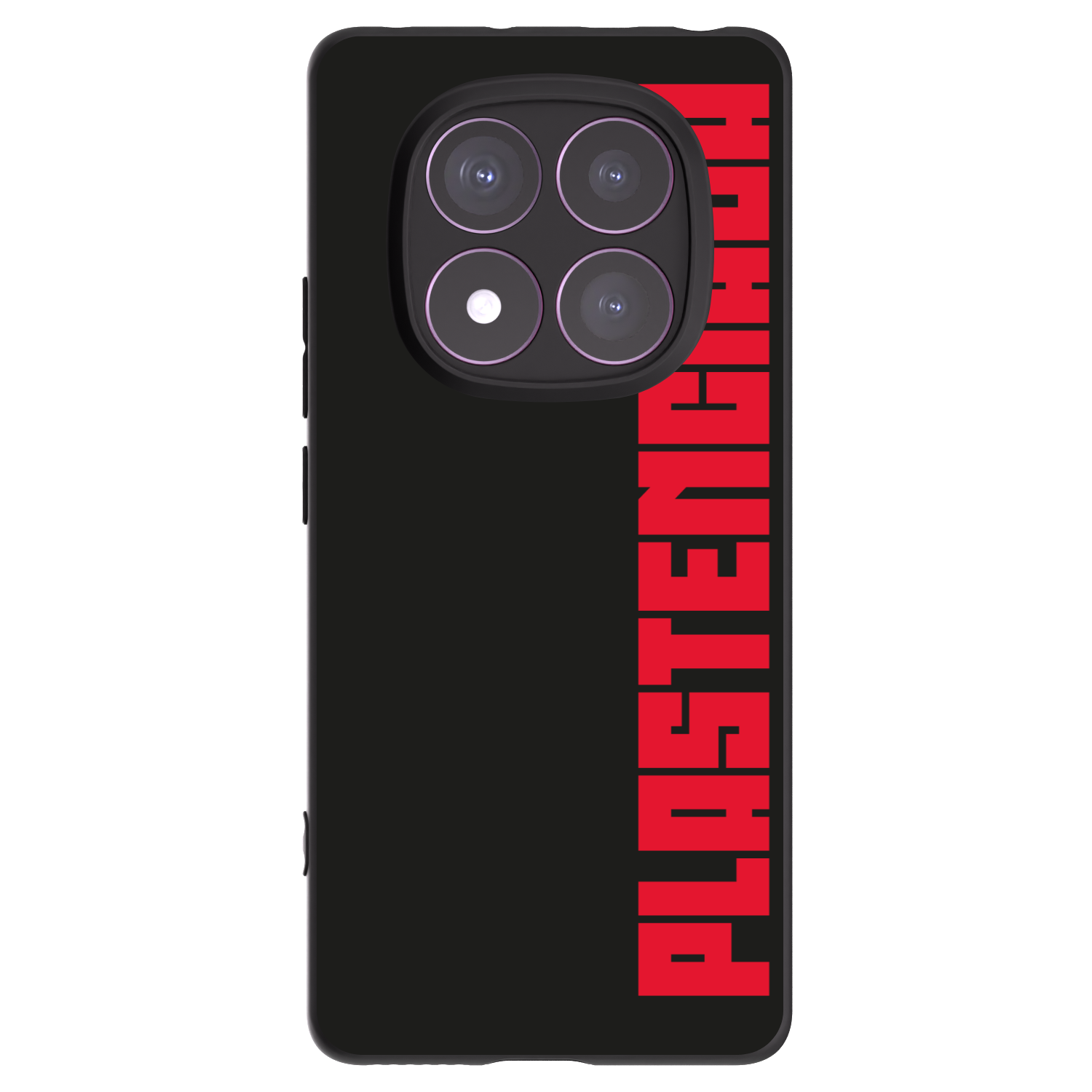 Picasee fekete szilikon tok az alábbi mobiltelefonokra Xiaomi Redmi Note 14 Pro 4G - Plastenciaga