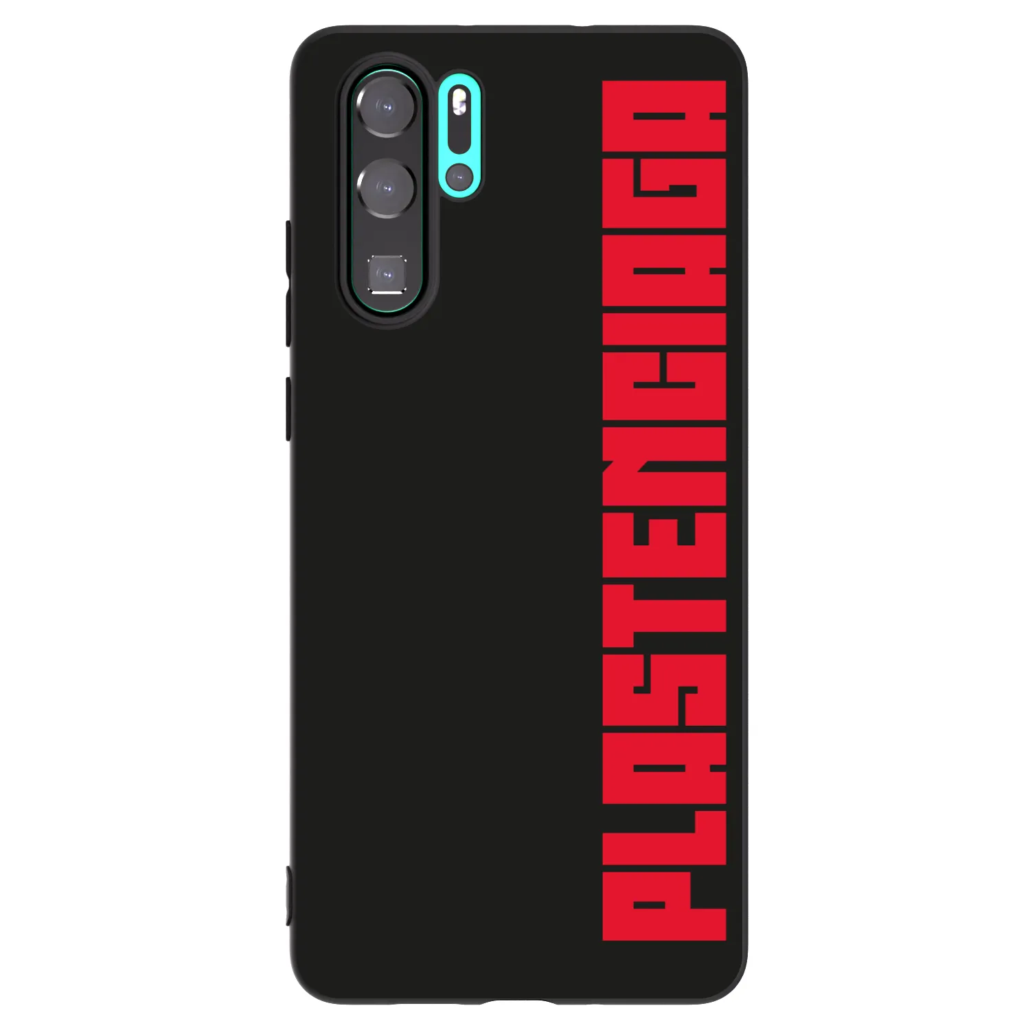 Picasee fekete szilikon tok az alábbi mobiltelefonokra Huawei P30 Pro - Plastenciaga