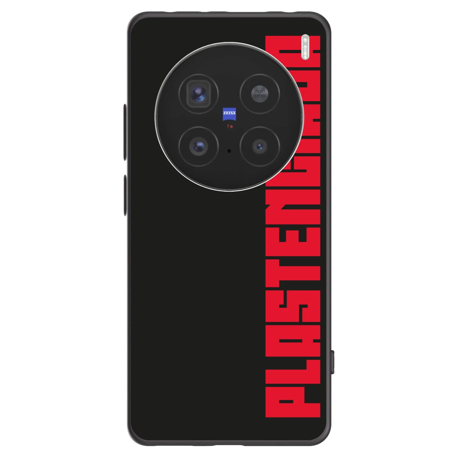 Picasee fekete szilikon tok az alábbi mobiltelefonokra Vivo X200 Pro - Plastenciaga
