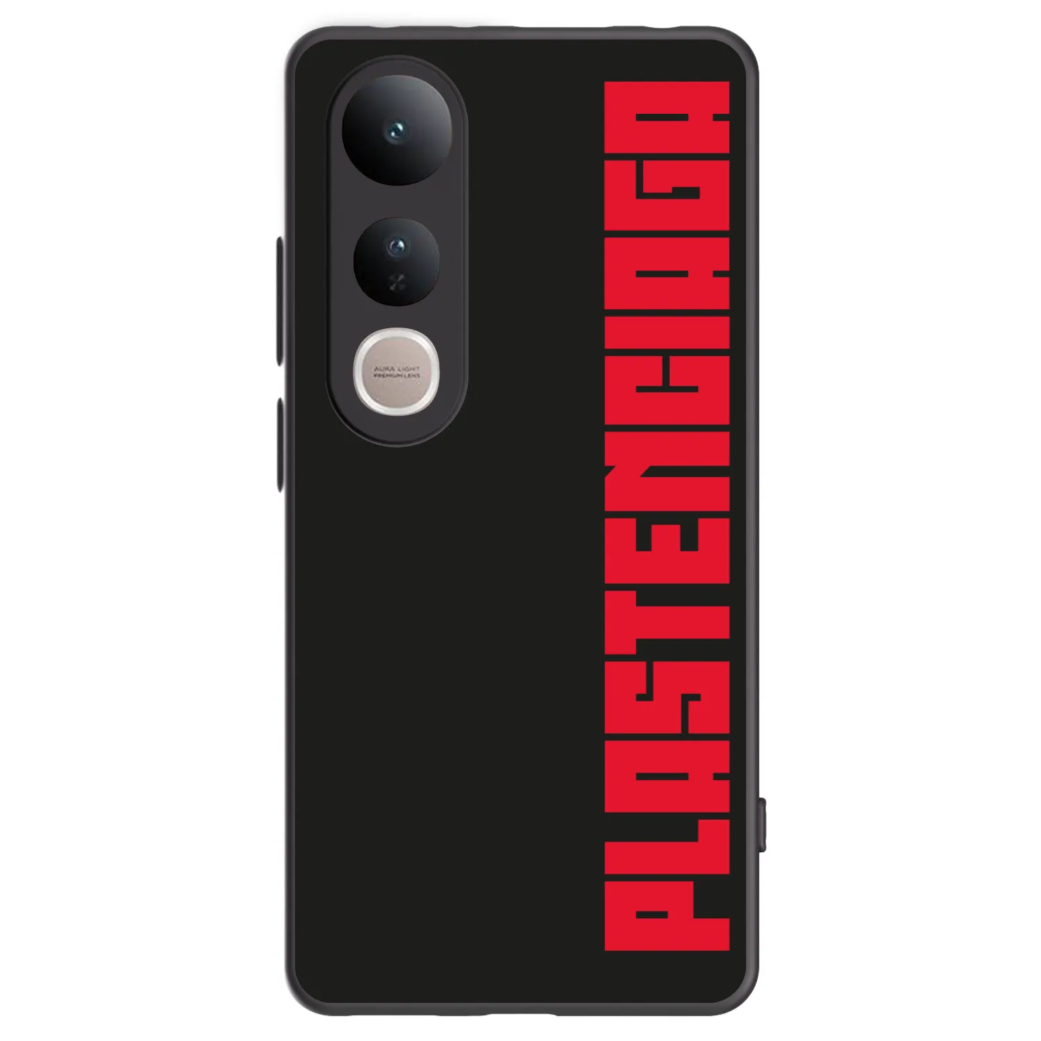 Picasee fekete szilikon tok az alábbi mobiltelefonokra Vivo V50 Lite 5G - Plastenciaga