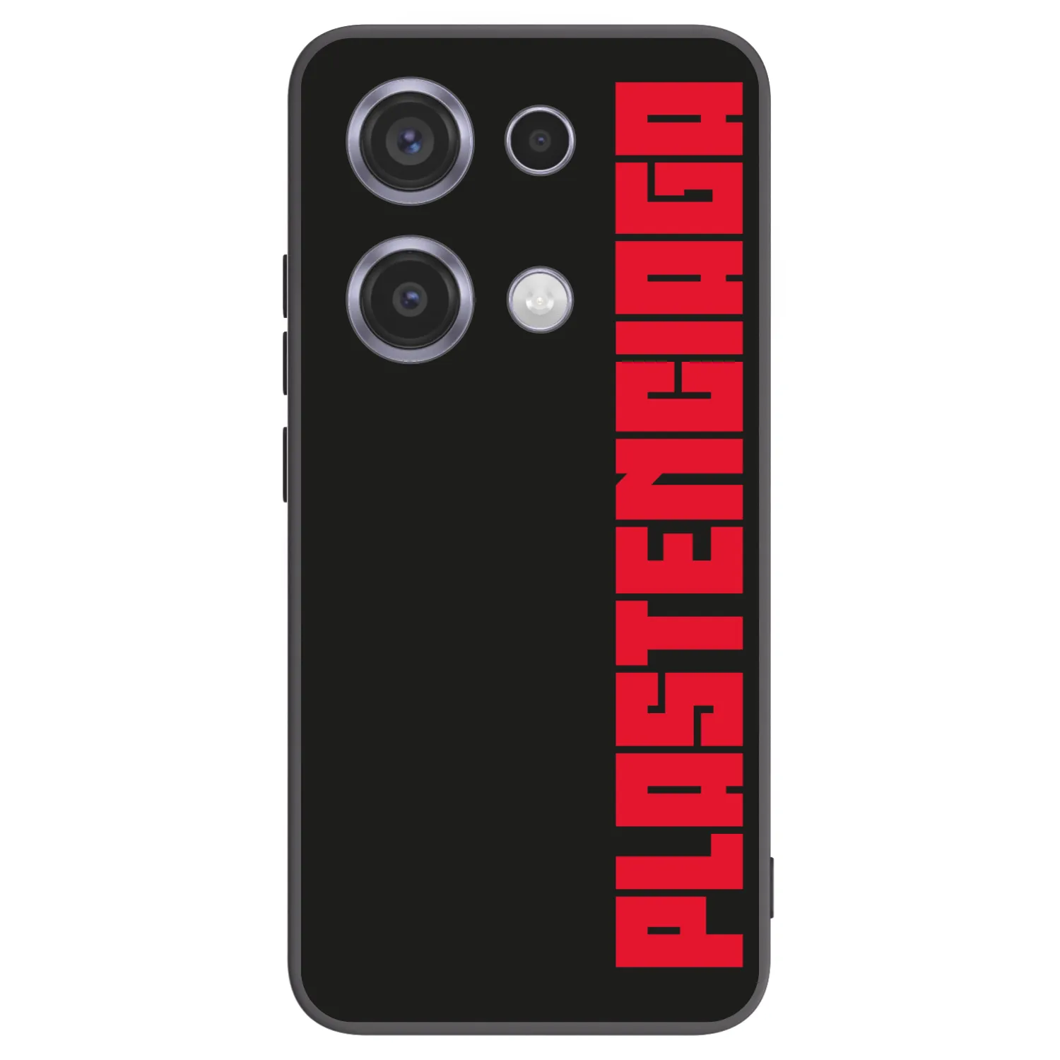 Picasee fekete szilikon tok az alábbi mobiltelefonokra Xiaomi Redmi Note 14S - Plastenciaga