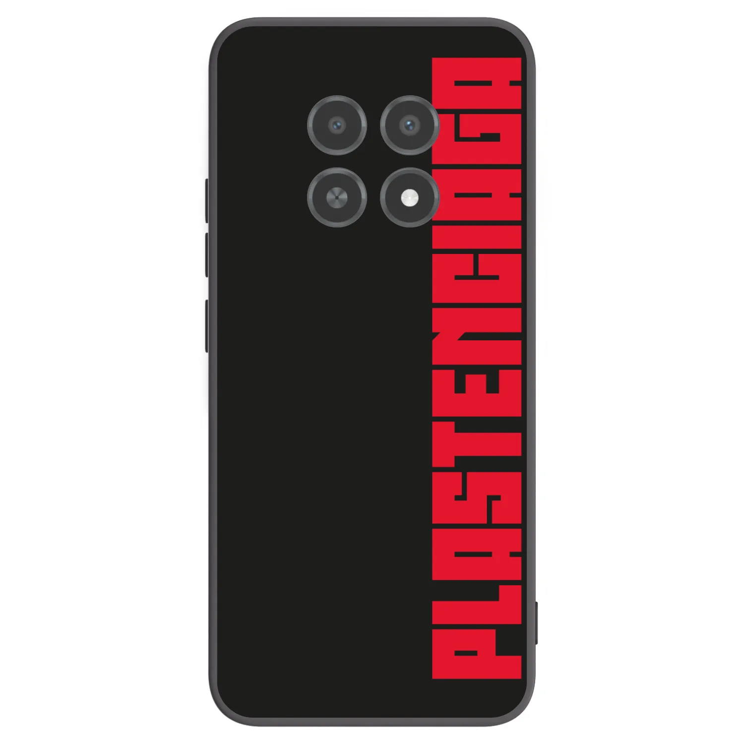 Picasee fekete szilikon tok az alábbi mobiltelefonokra Realme 12X - Plastenciaga