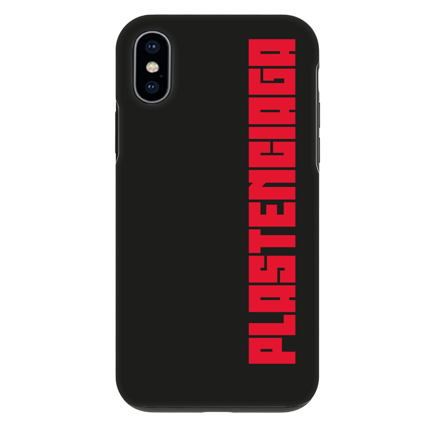 Picasee Fashion Case Apple iPhone X/XS - Plastenciaga