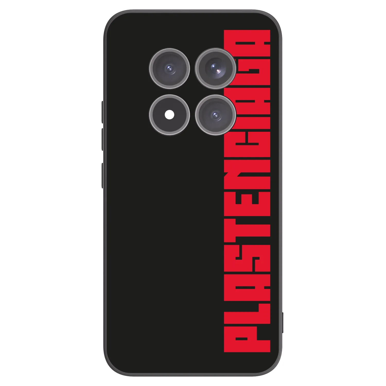 Picasee fekete szilikon tok az alábbi mobiltelefonokra Xiaomi Redmi Note 15 Pro+ - Plastenciaga