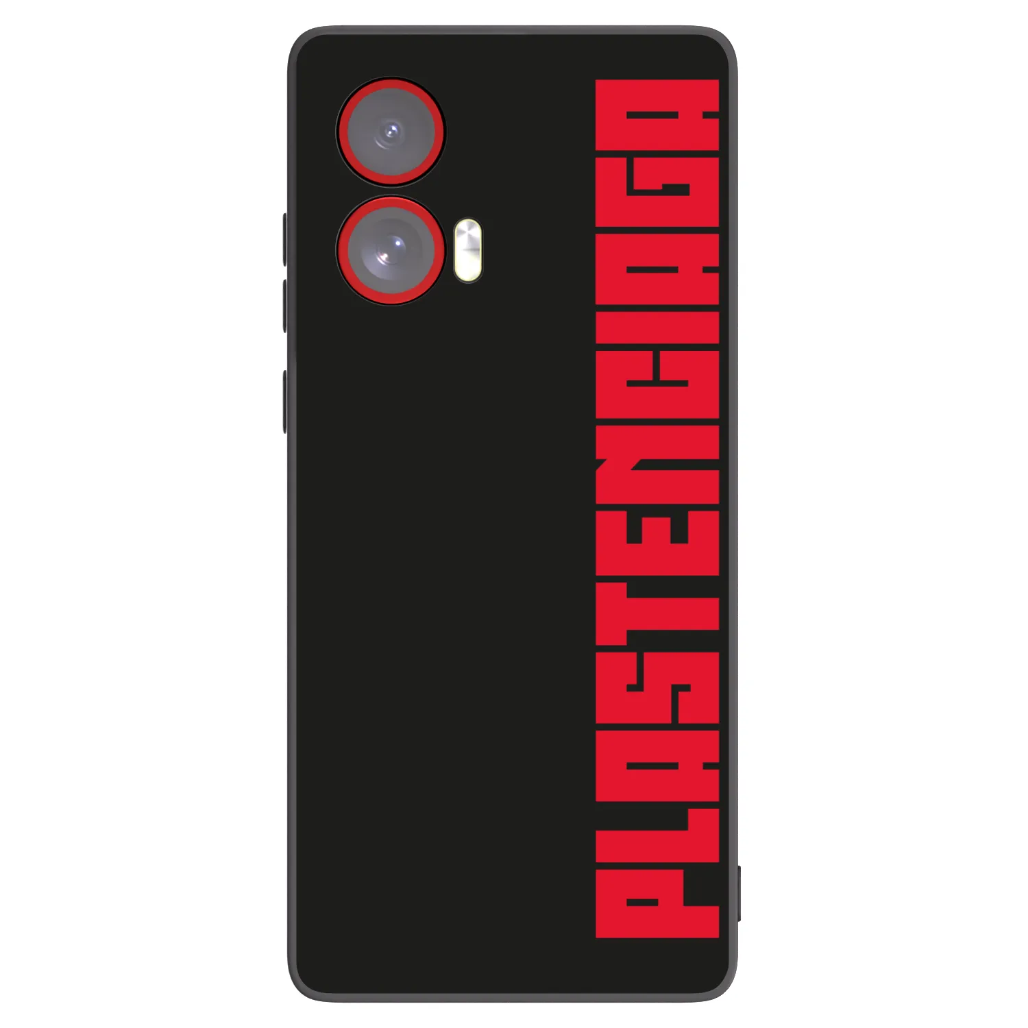 Picasee fekete szilikon tok az alábbi mobiltelefonokra Motorola Edge 50 Fusion - Plastenciaga