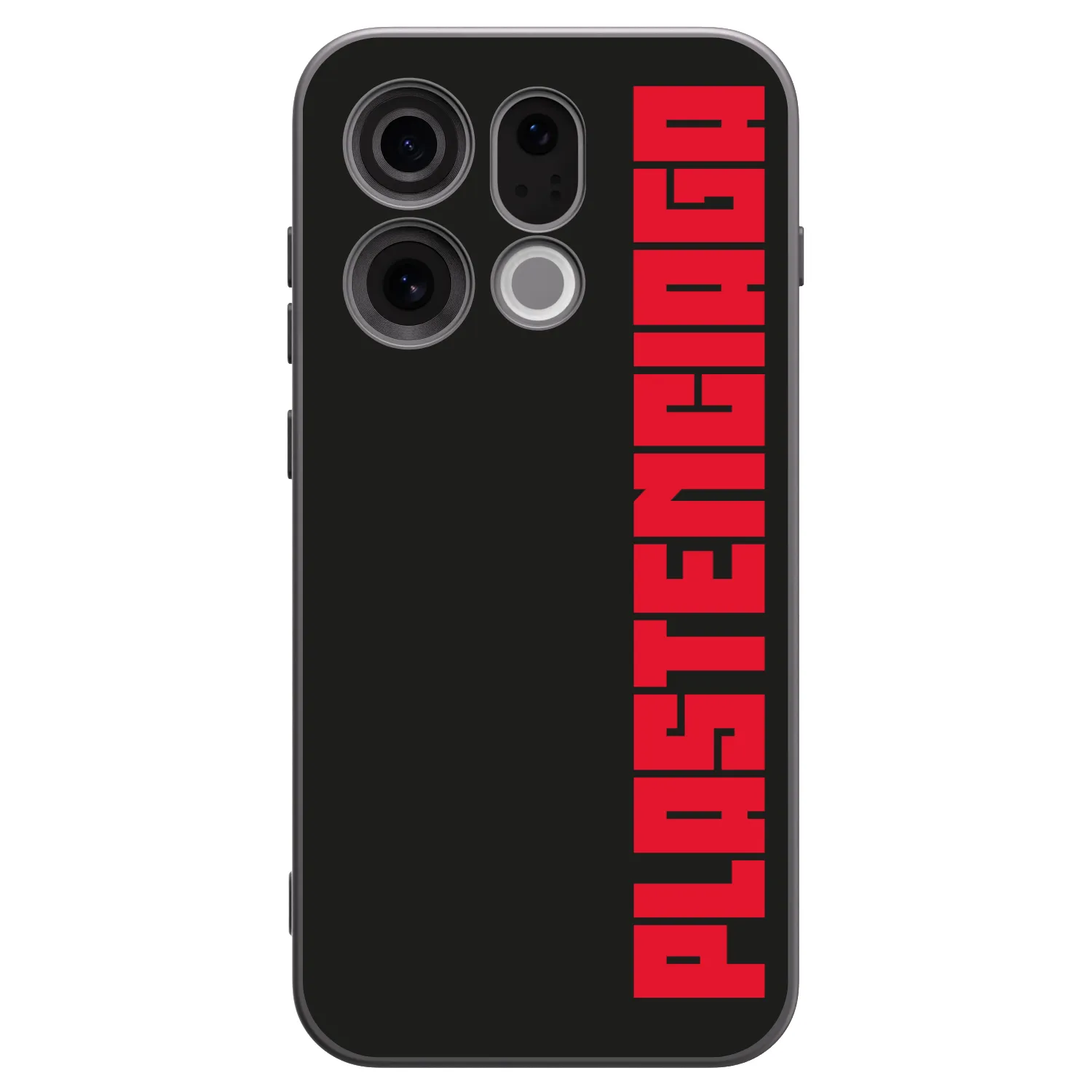 Picasee fekete szilikon tok az alábbi mobiltelefonokra OPPO Find X9 - Plastenciaga