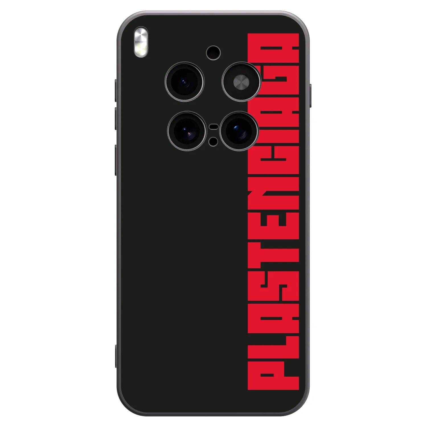 Picasee fekete szilikon tok az alábbi mobiltelefonokra Vivo X300 Pro - Plastenciaga