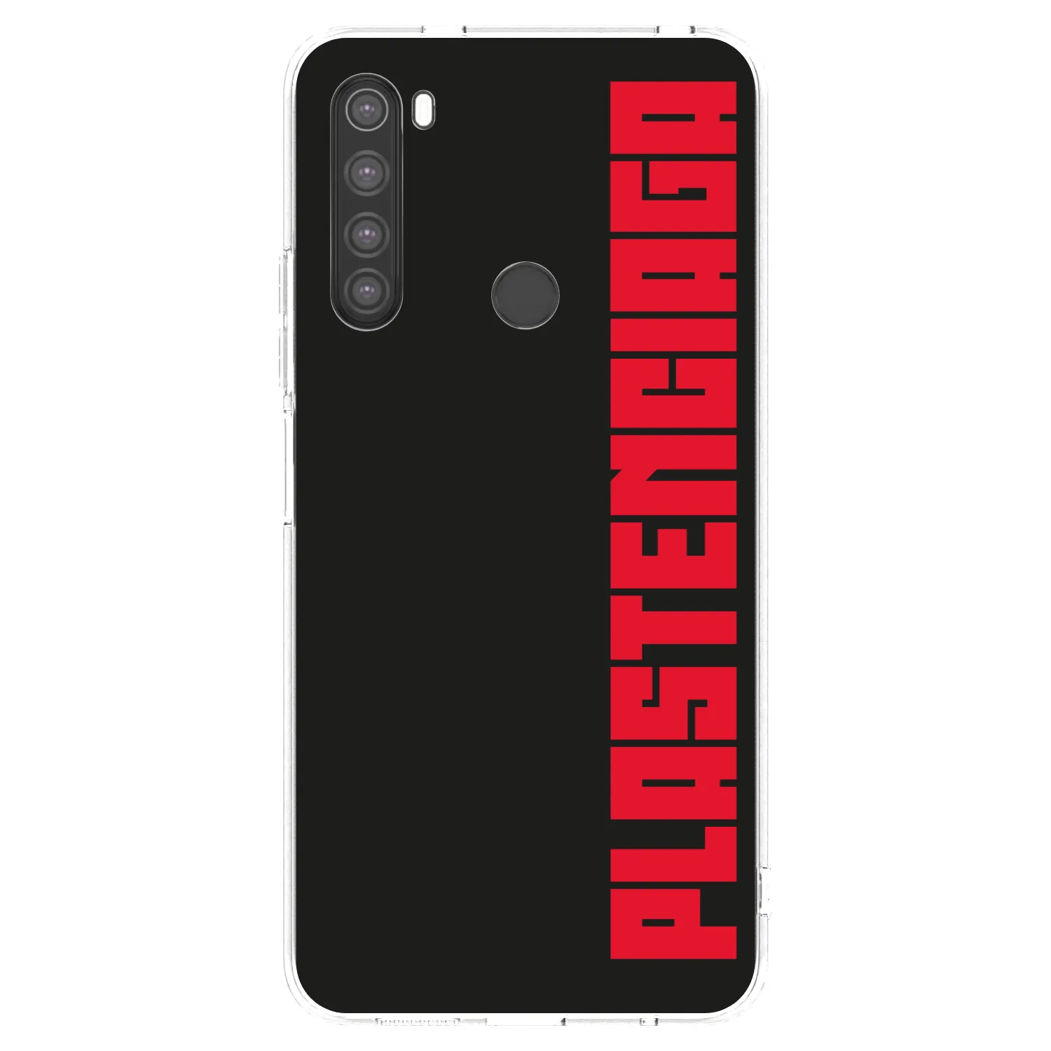 Picasee átlátszó szilikon tok az alábbi mobiltelefonokra Xiaomi Redmi Note 8 - Plastenciaga