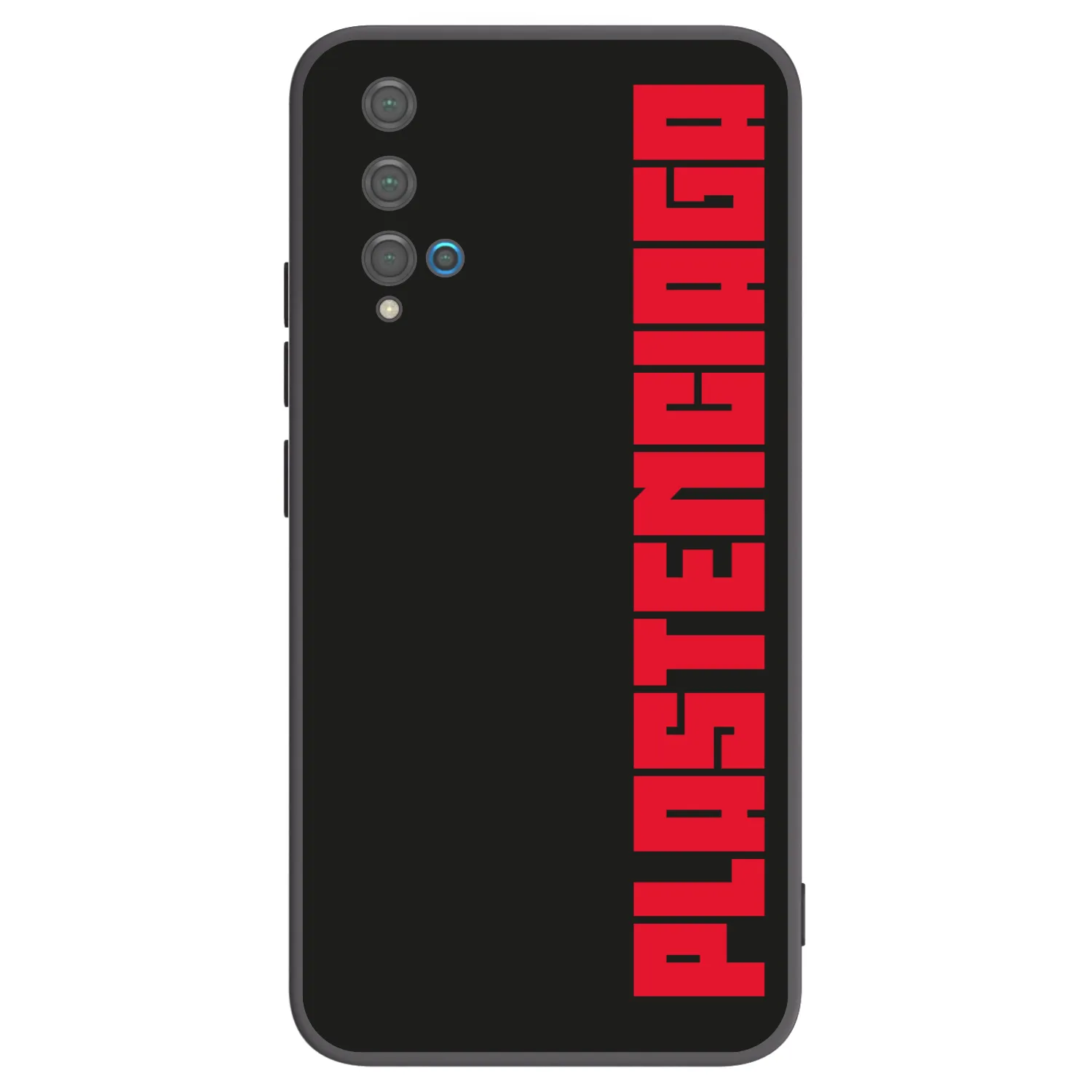 Picasee fekete szilikon tok az alábbi mobiltelefonokra Huawei Nova 5T - Plastenciaga