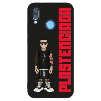 Picasee fekete szilikon tok az alábbi mobiltelefonokra Huawei P20 Lite - Tomáš Rajchl