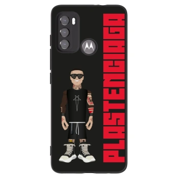Picasee fekete szilikon tok az alábbi mobiltelefonokra Motorola Moto G60 - Tomáš Rajchl