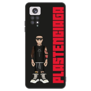 Picasee fekete szilikon tok az alábbi mobiltelefonokra Xiaomi Redmi Note 11 - Tomáš Rajchl