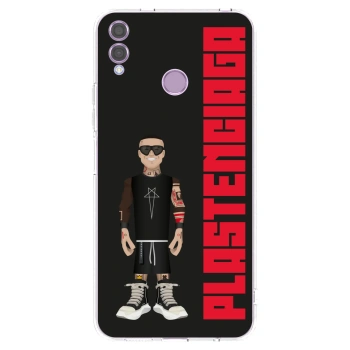 Picasee átlátszó szilikon tok az alábbi mobiltelefonokra Honor 8X - Tomáš Rajchl
