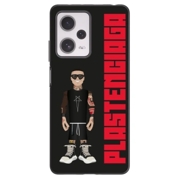 Picasee fekete szilikon tok az alábbi mobiltelefonokra Xiaomi Redmi Note 12 Pro+ 5G - Tomáš Rajchl
