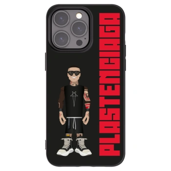 Picasee fekete szilikon tok az alábbi mobiltelefonokra Apple iPhone 15 Pro Max - Tomáš Rajchl