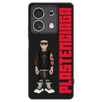 Picasee fekete szilikon tok az alábbi mobiltelefonokra Xiaomi Redmi Note 13 4G - Tomáš Rajchl