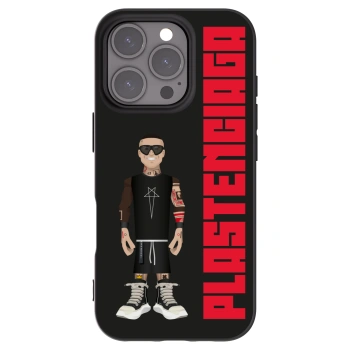 Picasee fekete szilikon tok az alábbi mobiltelefonokra Apple iPhone 16 Pro - Tomáš Rajchl