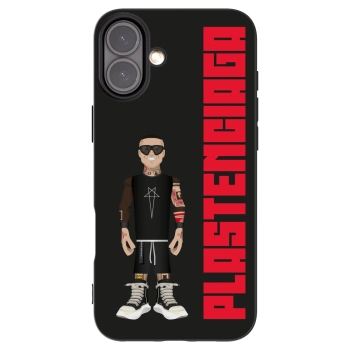 Picasee fekete szilikon tok az alábbi mobiltelefonokra Apple iPhone 16 Plus - Tomáš Rajchl