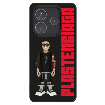 Picasee fekete szilikon tok az alábbi mobiltelefonokra Xiaomi Redmi Note 14 5G - Tomáš Rajchl