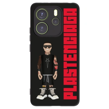 Picasee fekete szilikon tok az alábbi mobiltelefonokra Xiaomi Redmi Note 14 4G - Tomáš Rajchl