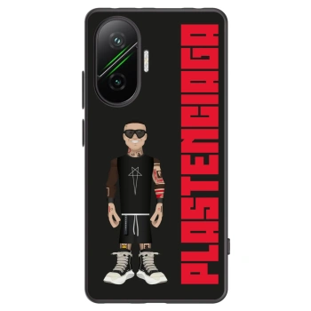 Picasee fekete szilikon tok az alábbi mobiltelefonokra Xiaomi Poco F7 5G - Tomáš Rajchl