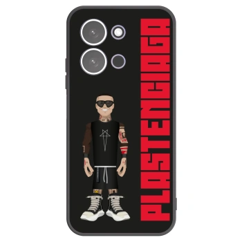 Picasee fekete szilikon tok az alábbi mobiltelefonokra Xiaomi Redmi 15C 5G - Tomáš Rajchl