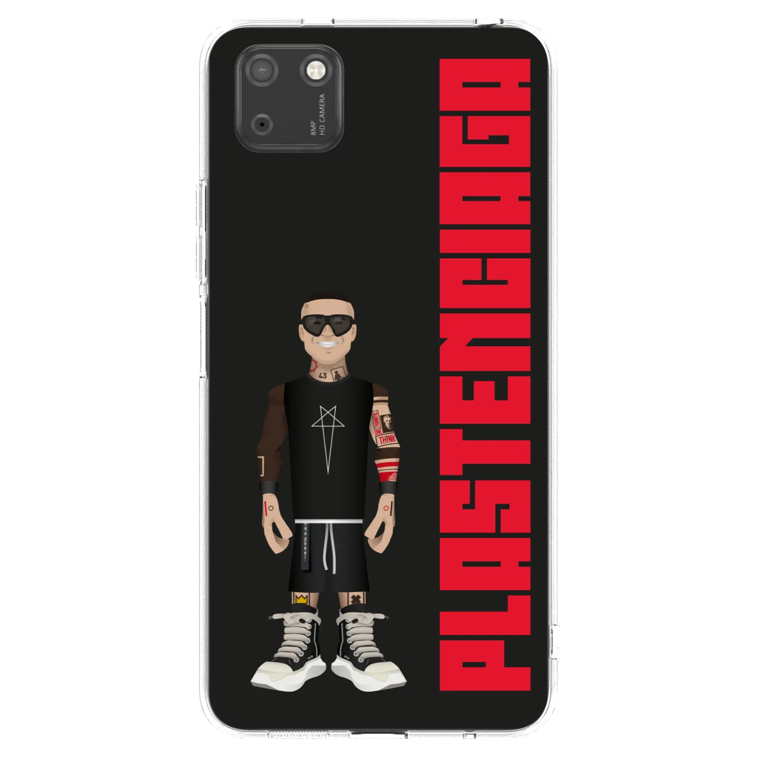 Picasee átlátszó szilikon tok az alábbi mobiltelefonokra Huawei Y5P - Tomáš Rajchl