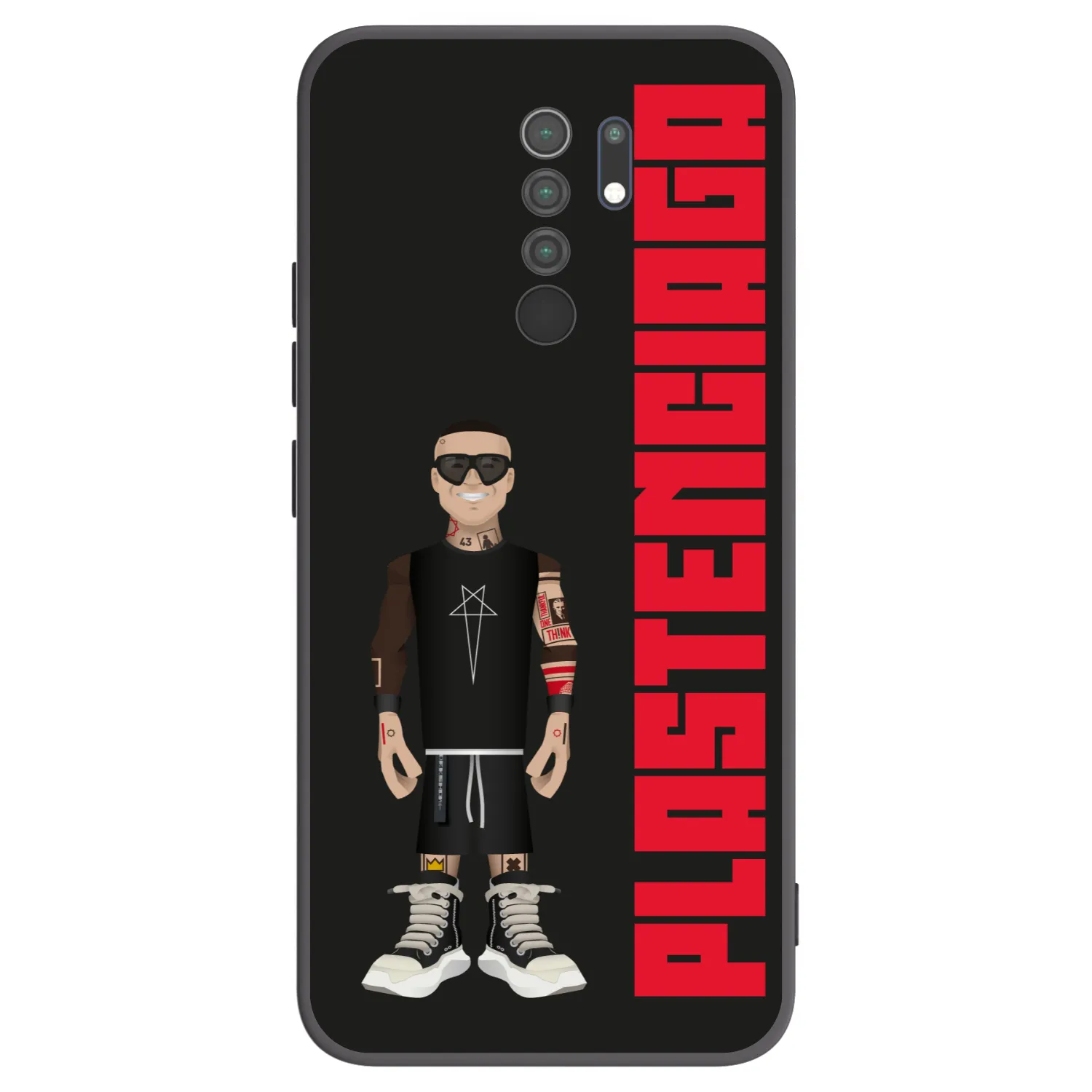 Picasee fekete szilikon tok az alábbi mobiltelefonokra Xiaomi Redmi 9 - Tomáš Rajchl