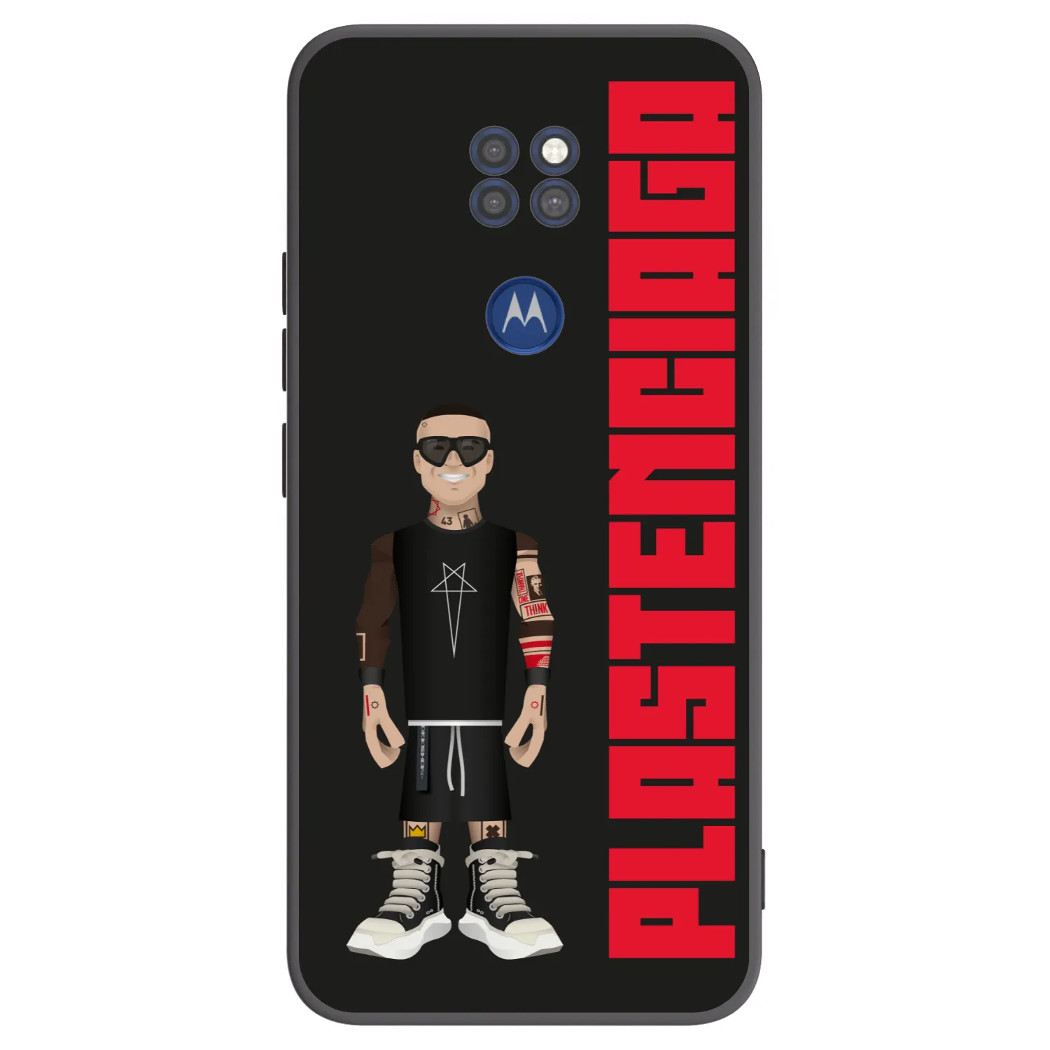 Picasee fekete szilikon tok az alábbi mobiltelefonokra Motorola Moto G9 Play - Tomáš Rajchl