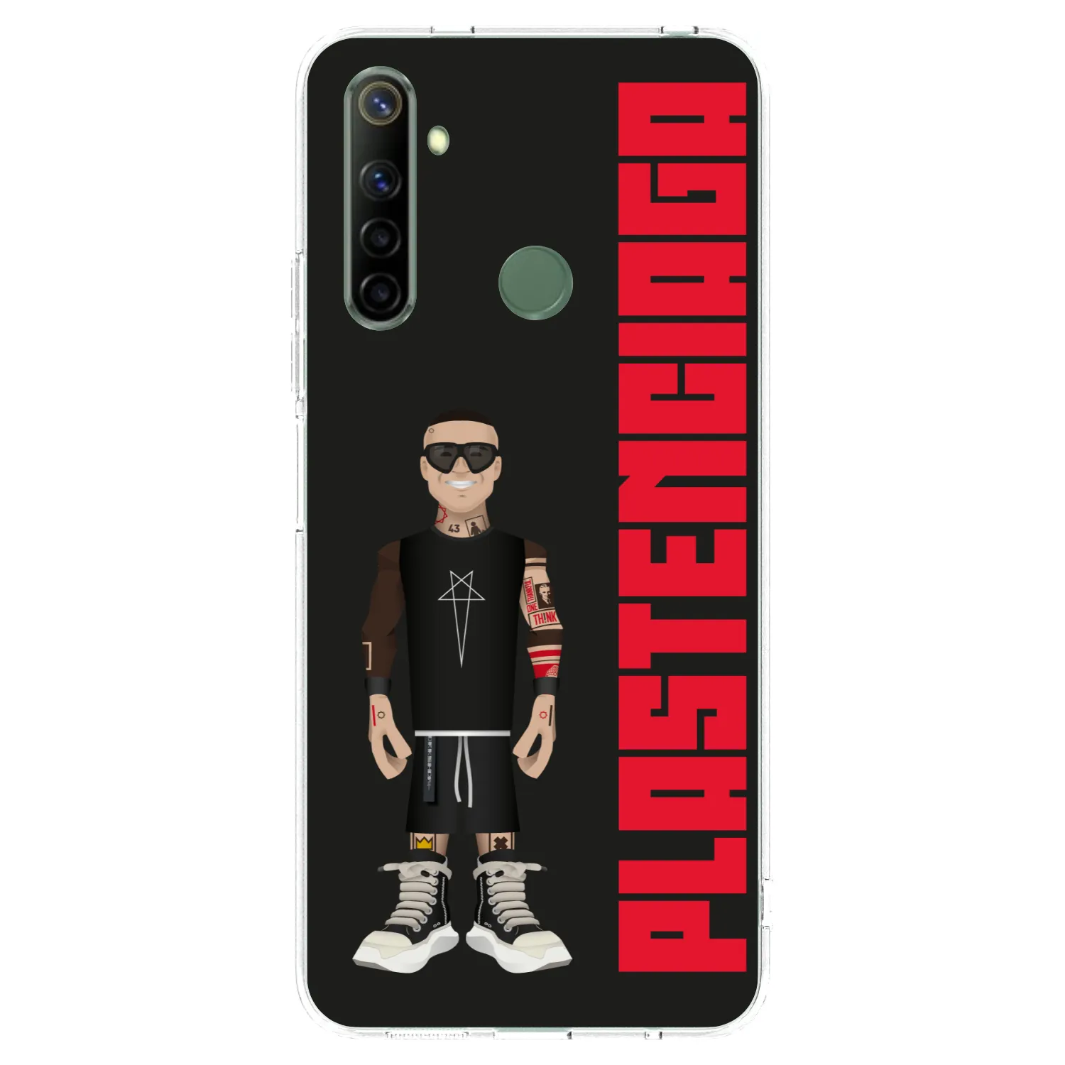 Picasee átlátszó szilikon tok az alábbi mobiltelefonokra Realme 6i - Tomáš Rajchl