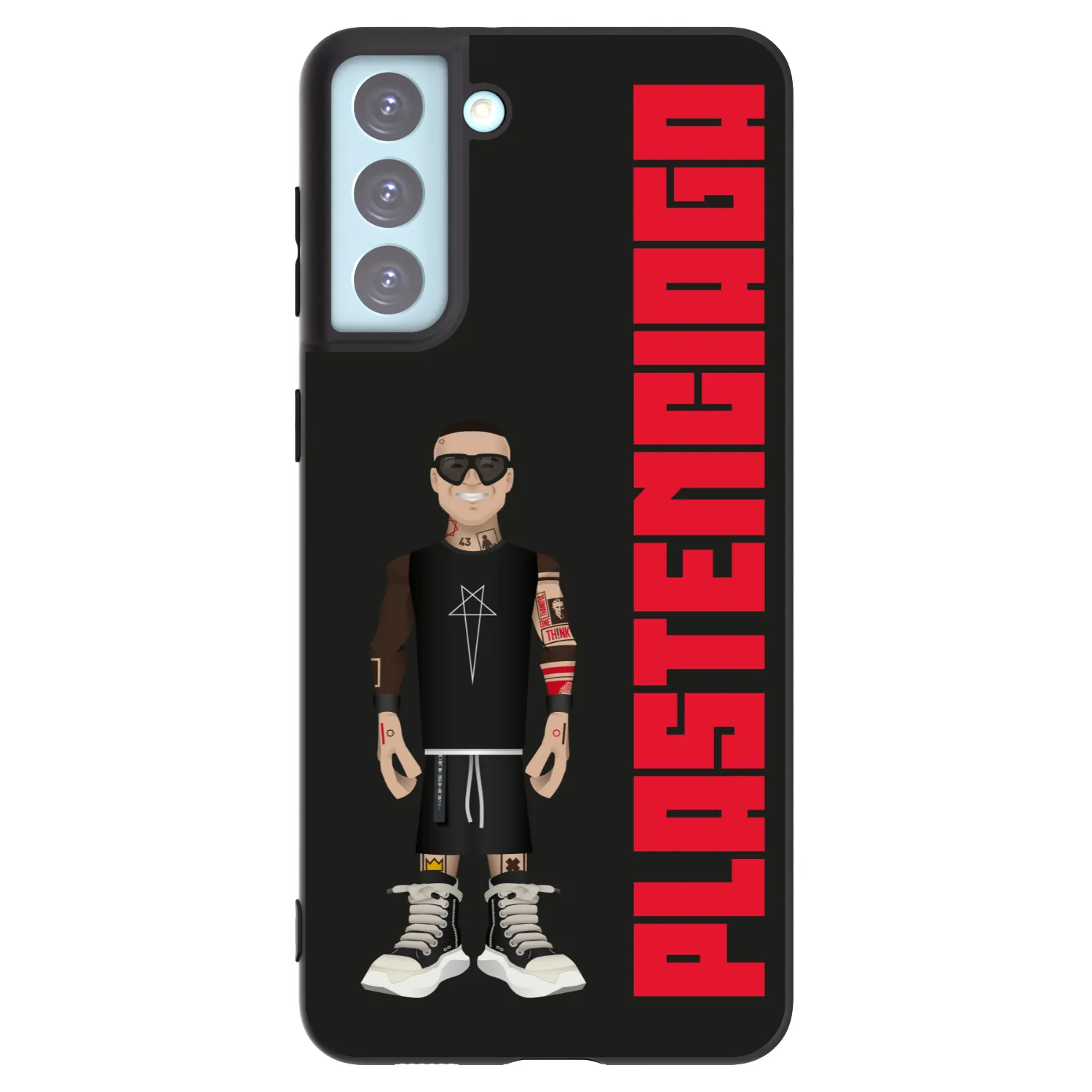 Picasee fekete szilikon tok az alábbi mobiltelefonokra Samsung Galaxy S21+ 5G G996F - Tomáš Rajchl