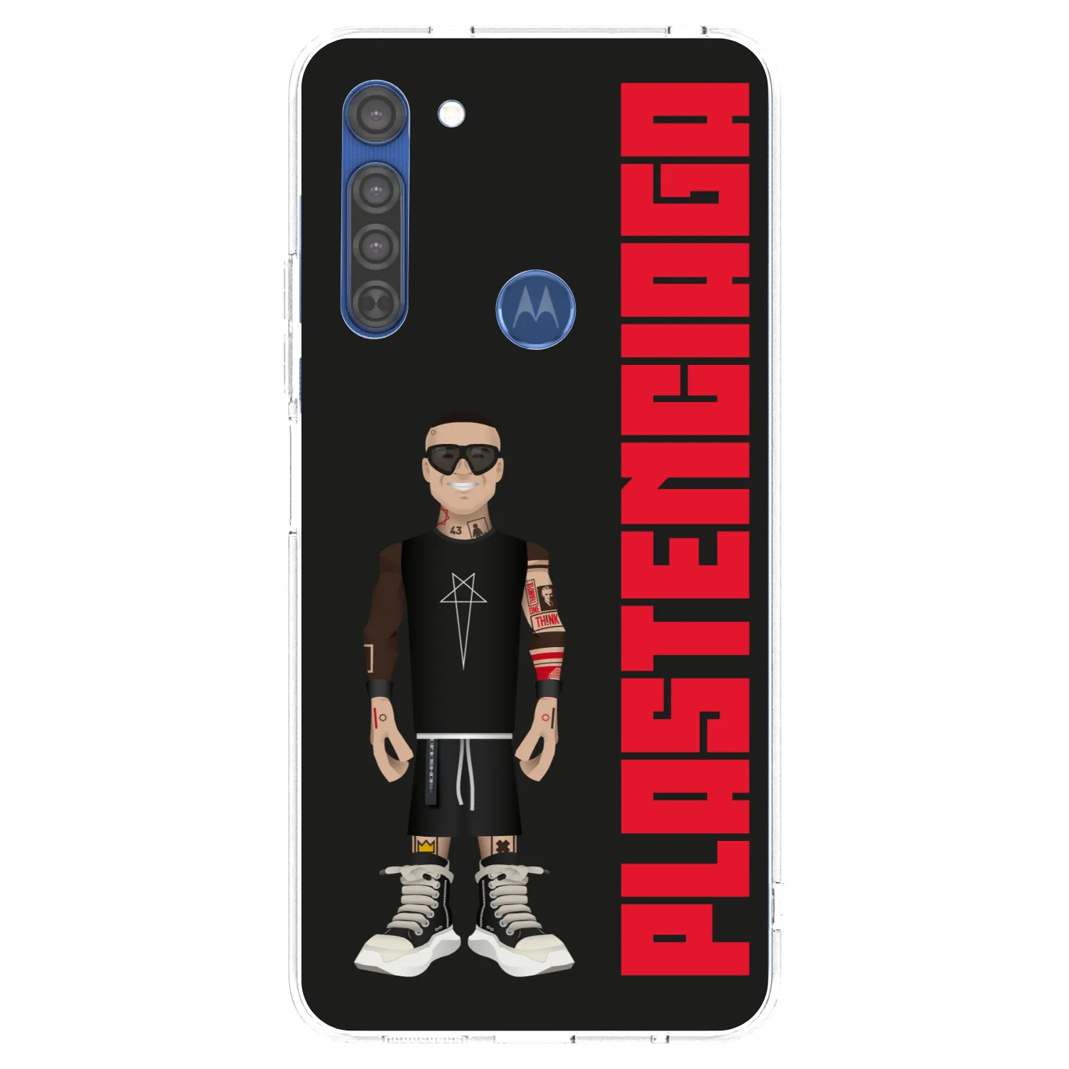 Picasee átlátszó szilikon tok az alábbi mobiltelefonokra Motorola Moto G8 - Tomáš Rajchl