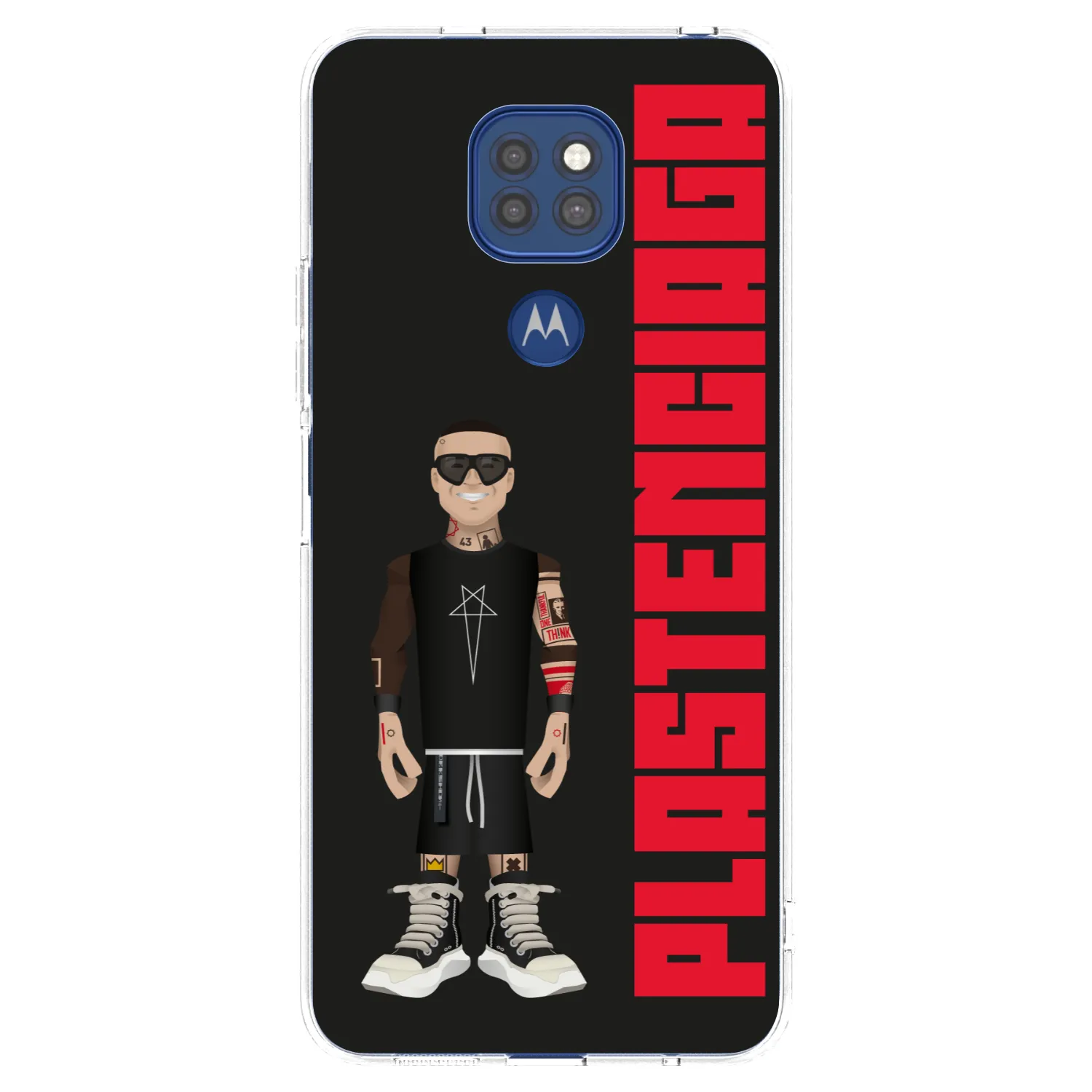 Picasee átlátszó szilikon tok az alábbi mobiltelefonokra Motorola Moto G9 Play - Tomáš Rajchl