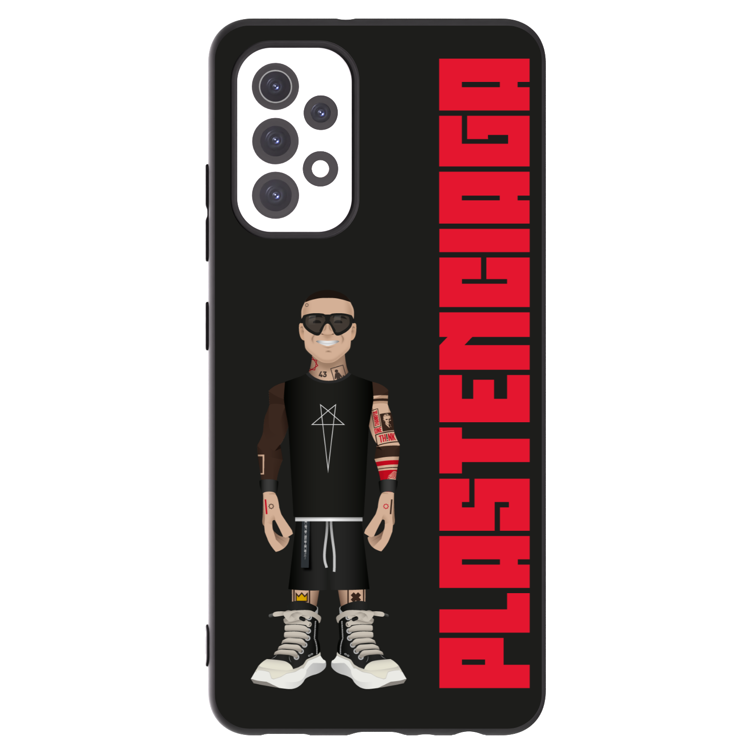 Picasee fekete szilikon tok az alábbi mobiltelefonokra Samsung Galaxy A32 5G A326B - Tomáš Rajchl