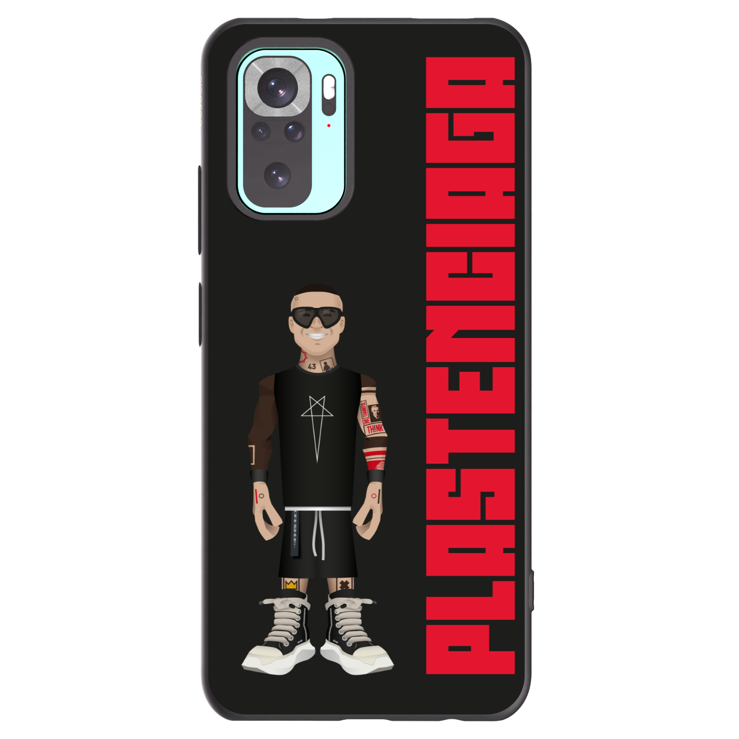 Picasee fekete szilikon tok az alábbi mobiltelefonokra Xiaomi Redmi Note 10 Pro - Tomáš Rajchl