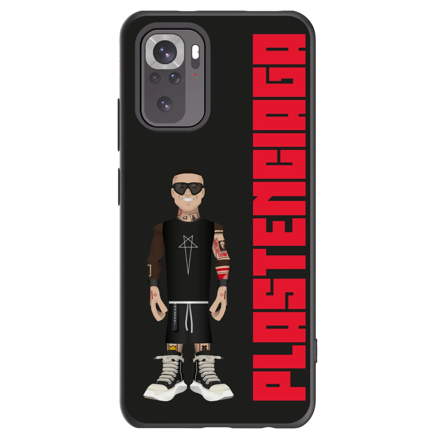 Picasee fekete szilikon tok az alábbi mobiltelefonokra Xiaomi Redmi Note 10S - Tomáš Rajchl