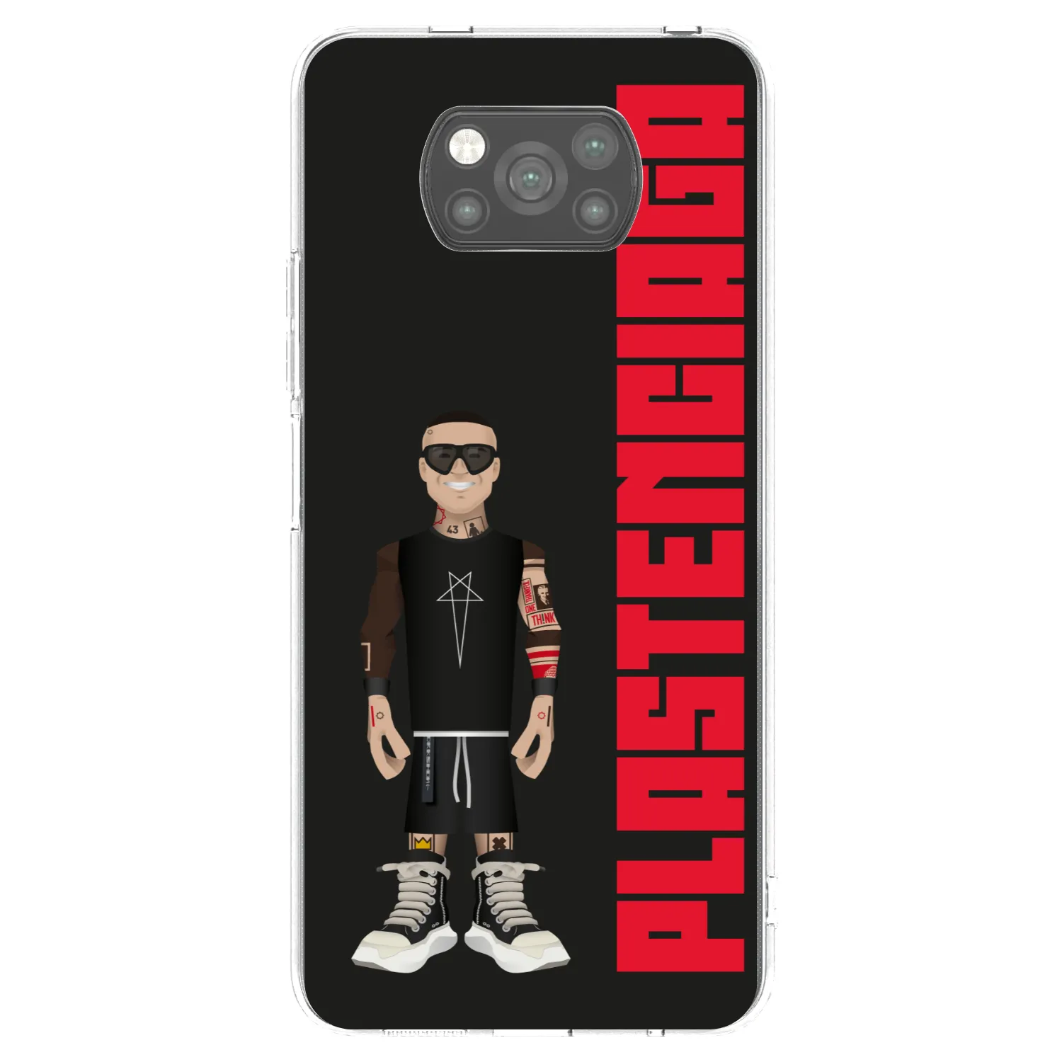 Picasee fekete szilikon tok az alábbi mobiltelefonokra Xiaomi Poco X3 Pro - Tomáš Rajchl