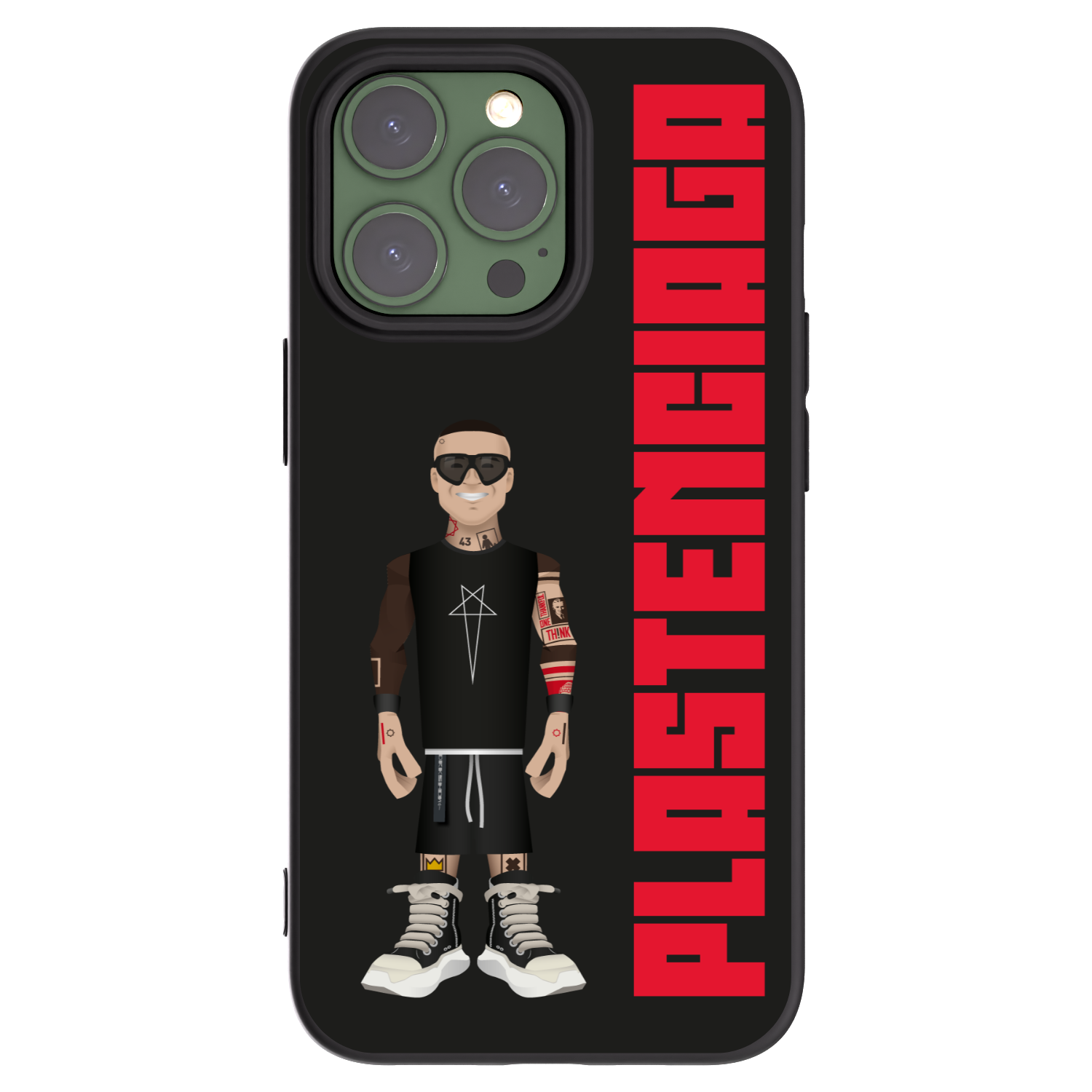 Picasee fekete szilikon tok az alábbi mobiltelefonokra Apple iPhone 13 Pro - Tomáš Rajchl