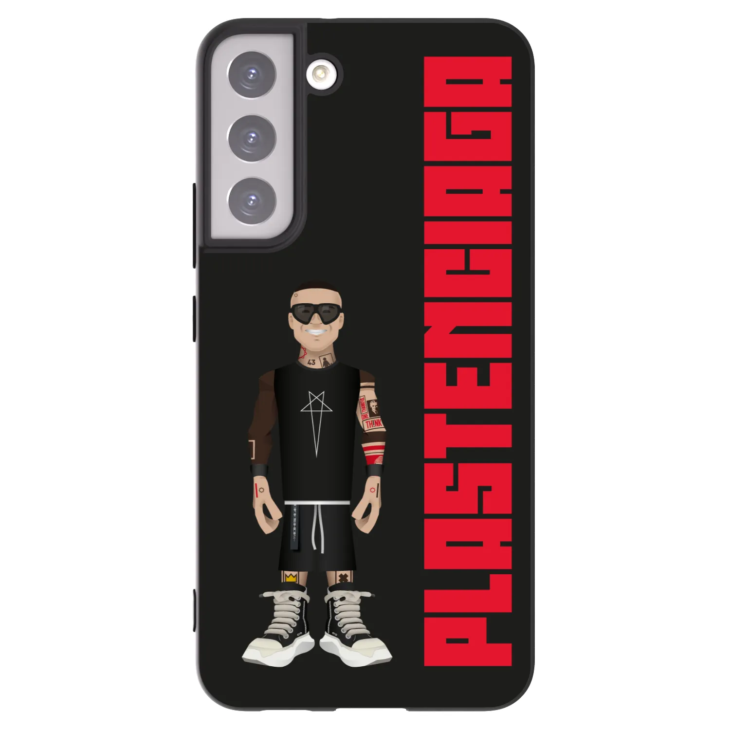 Picasee fekete szilikon tok az alábbi mobiltelefonokra Samsung Galaxy S22+ 5G - Tomáš Rajchl