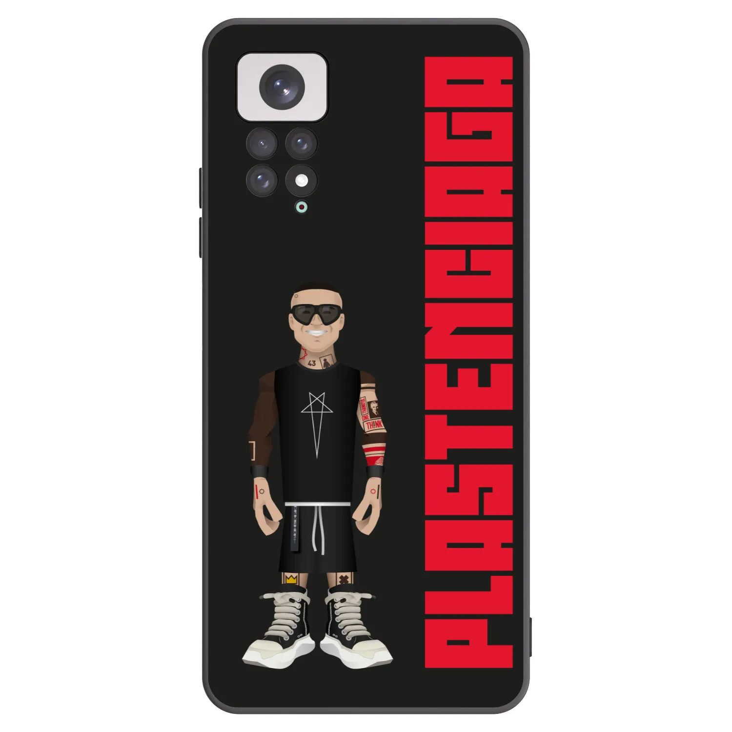 Picasee fekete szilikon tok az alábbi mobiltelefonokra Xiaomi Redmi Note 11 - Tomáš Rajchl