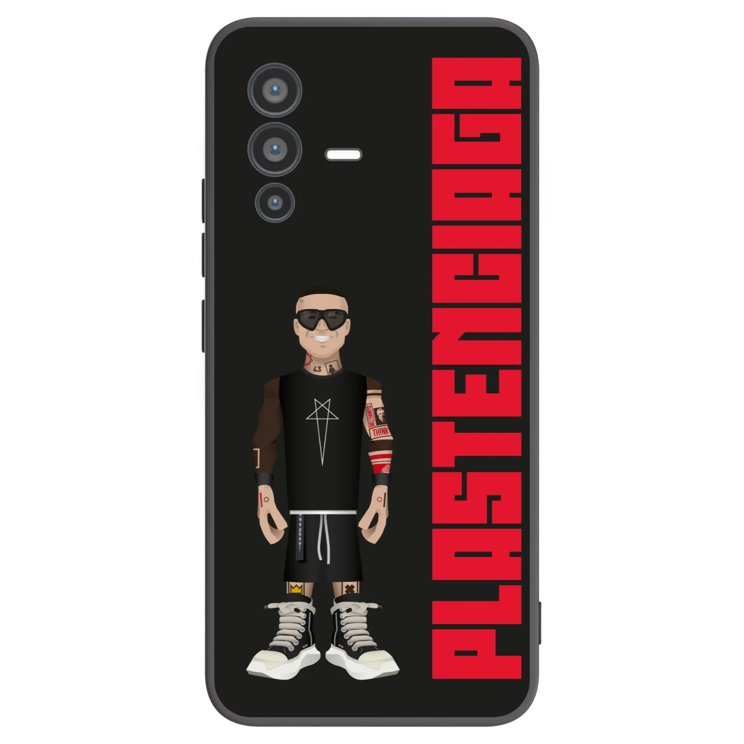 Picasee fekete szilikon tok az alábbi mobiltelefonokra Vivo V23 5G - Tomáš Rajchl