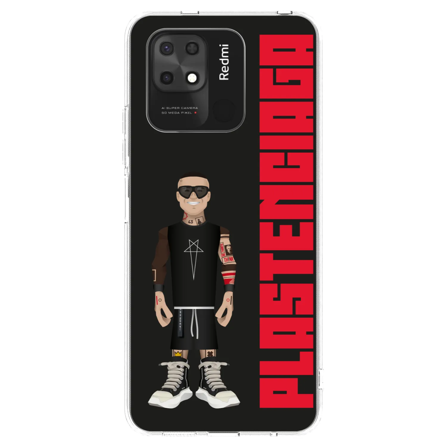 Picasee átlátszó szilikon tok az alábbi mobiltelefonokra Xiaomi Redmi 10C - Tomáš Rajchl