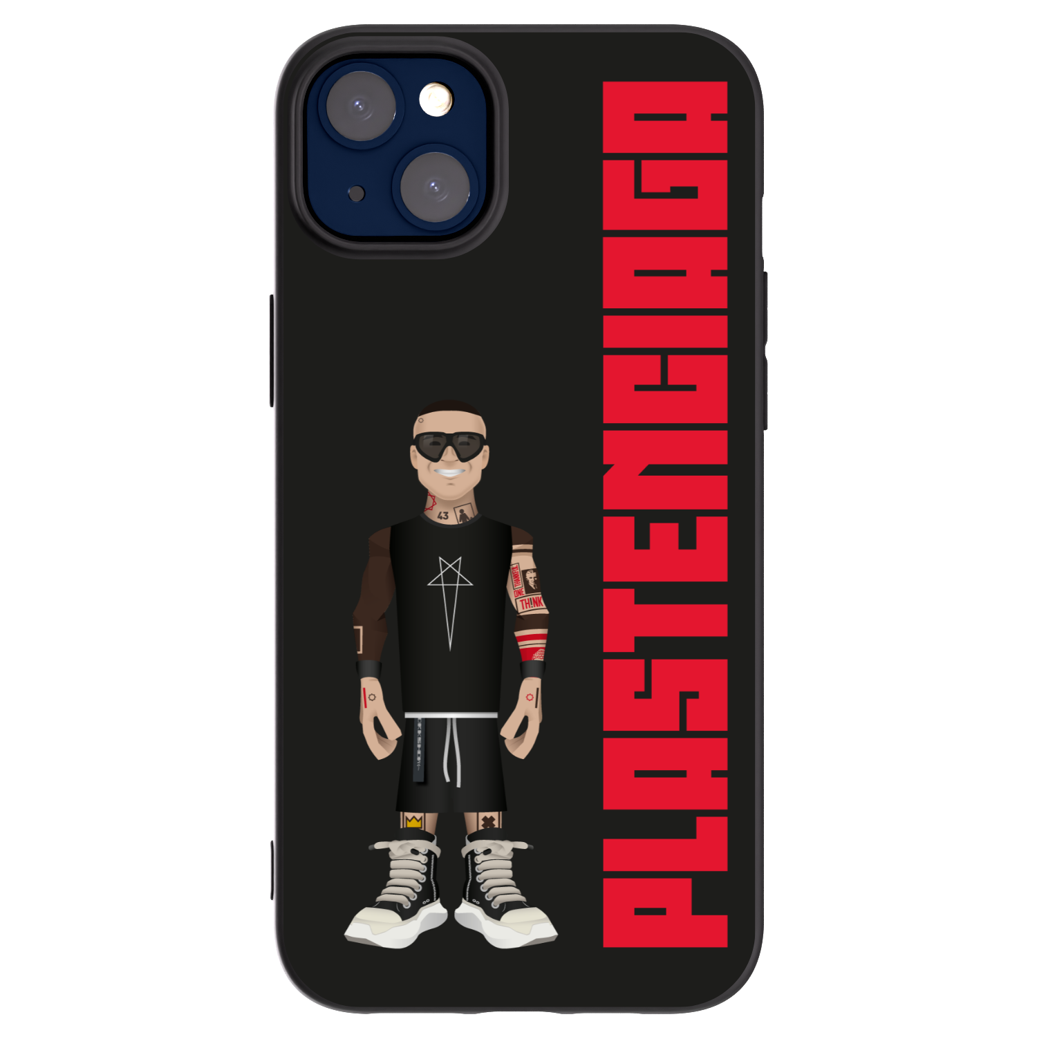 Picasee fekete szilikon tok az alábbi mobiltelefonokra Apple iPhone 14 Plus - Tomáš Rajchl