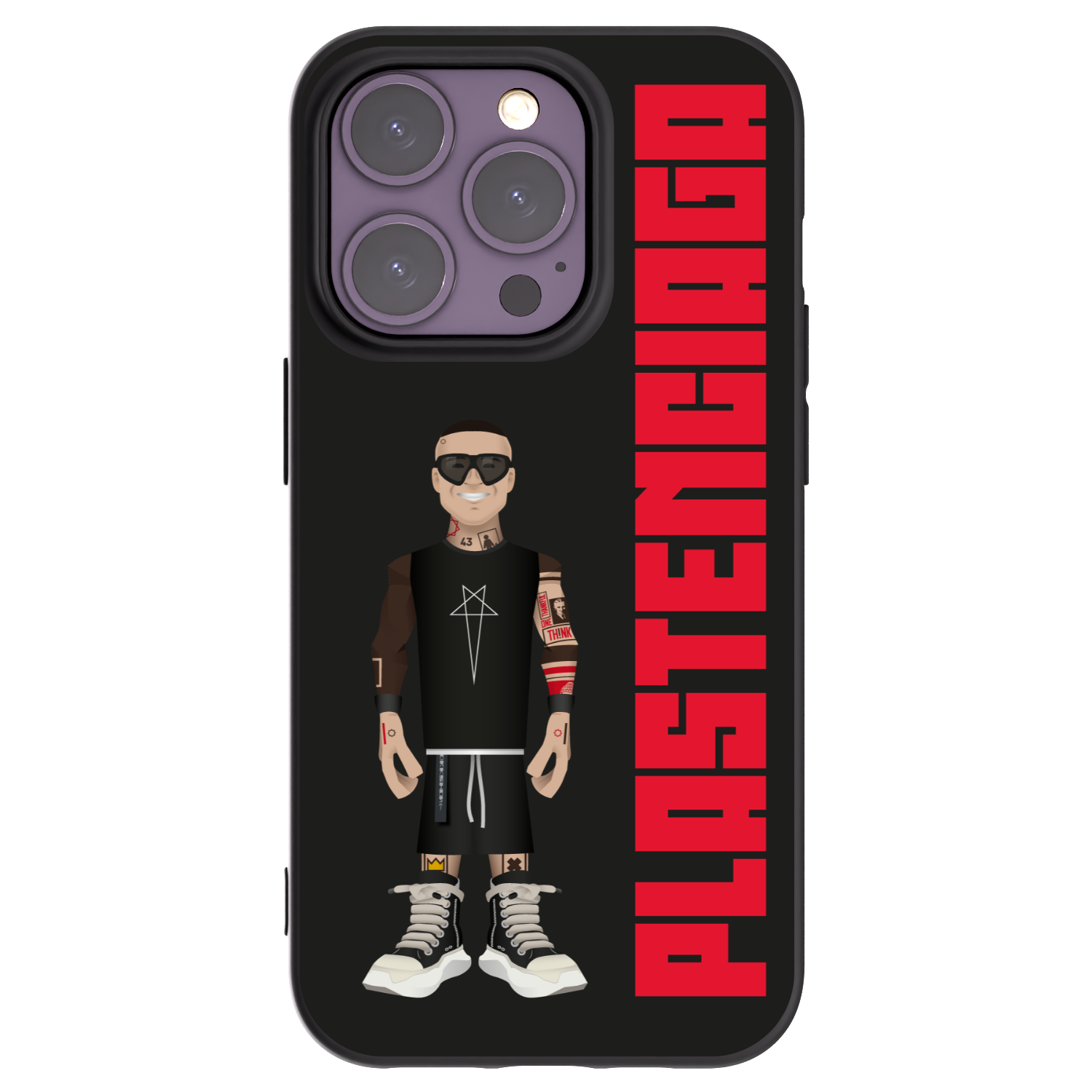 Picasee fekete szilikon tok az alábbi mobiltelefonokra Apple iPhone 14 Pro - Tomáš Rajchl