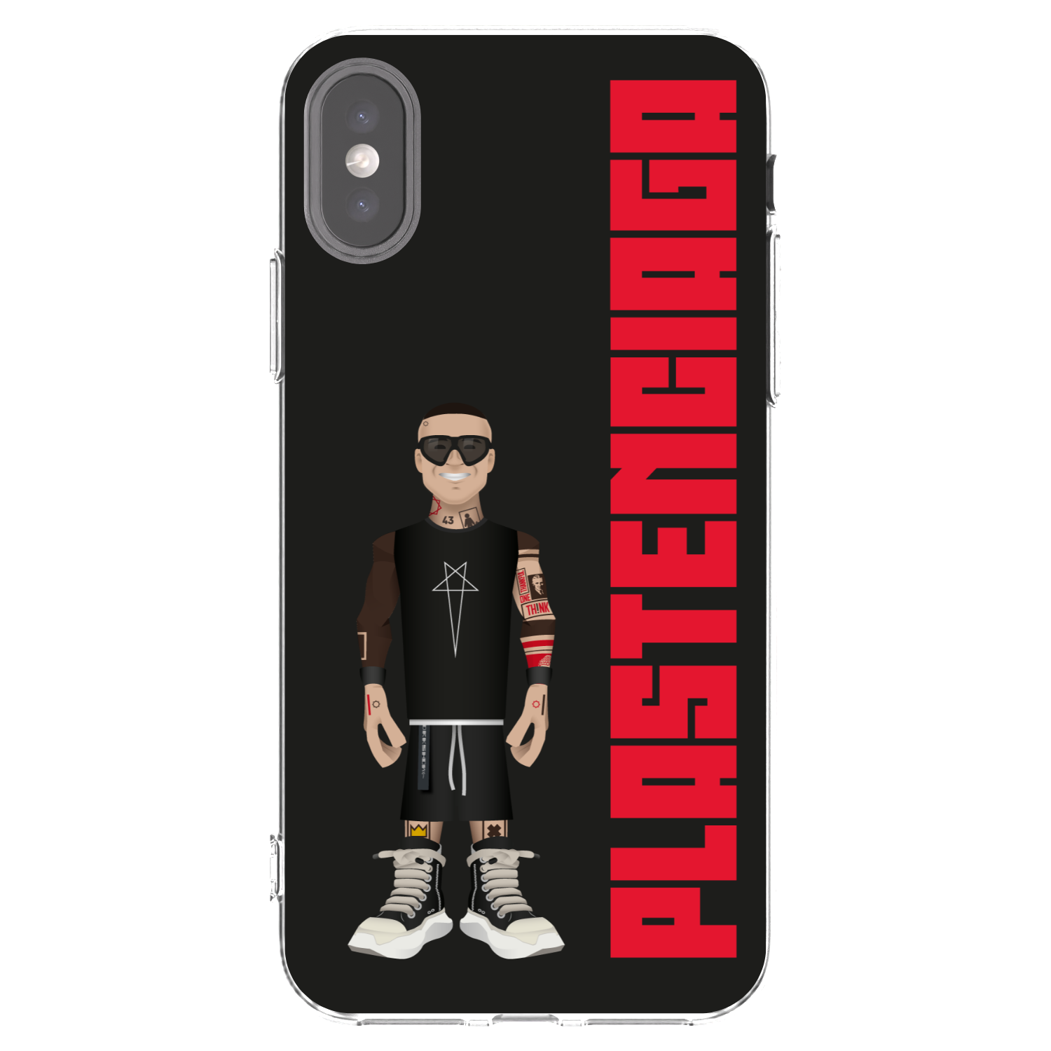 Picasee átlátszó szilikon tok az alábbi mobiltelefonokra Apple iPhone X/XS - Tomáš Rajchl