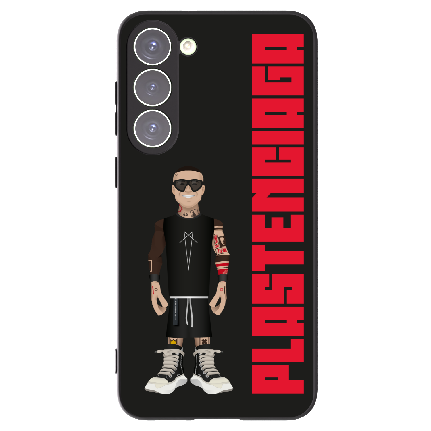 Picasee fekete szilikon tok az alábbi mobiltelefonokra Samsung Galaxy S23+ 5G - Tomáš Rajchl