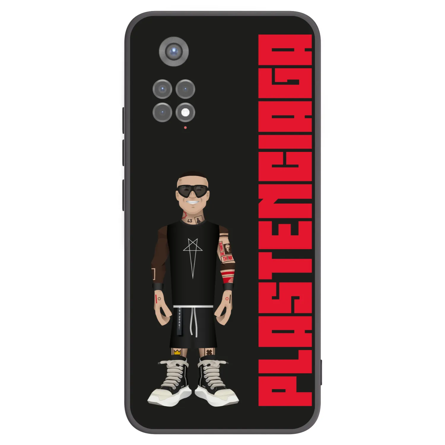 Picasee fekete szilikon tok az alábbi mobiltelefonokra Xiaomi Redmi Note 11S 5G - Tomáš Rajchl