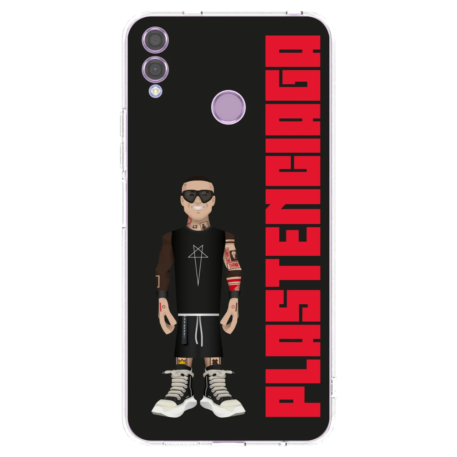 Picasee átlátszó szilikon tok az alábbi mobiltelefonokra Honor 8X - Tomáš Rajchl