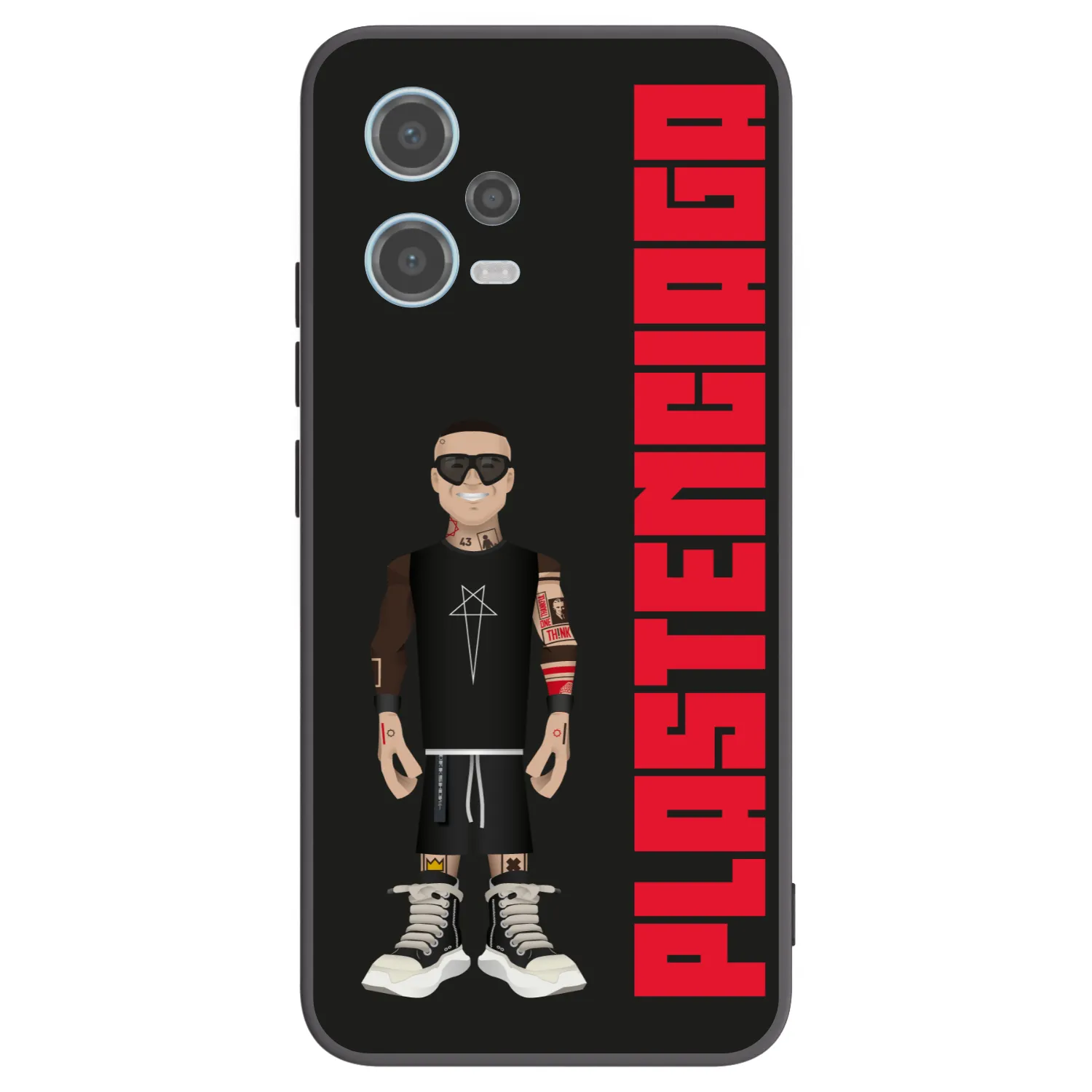 Picasee fekete szilikon tok az alábbi mobiltelefonokra Xiaomi Redmi Note 12 5G - Tomáš Rajchl