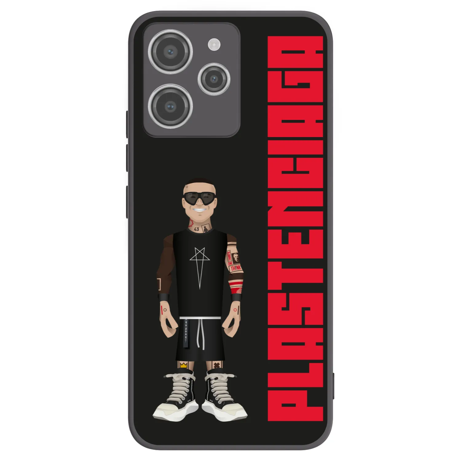 Picasee fekete szilikon tok az alábbi mobiltelefonokra Xiaomi Redmi 12 4G - Tomáš Rajchl